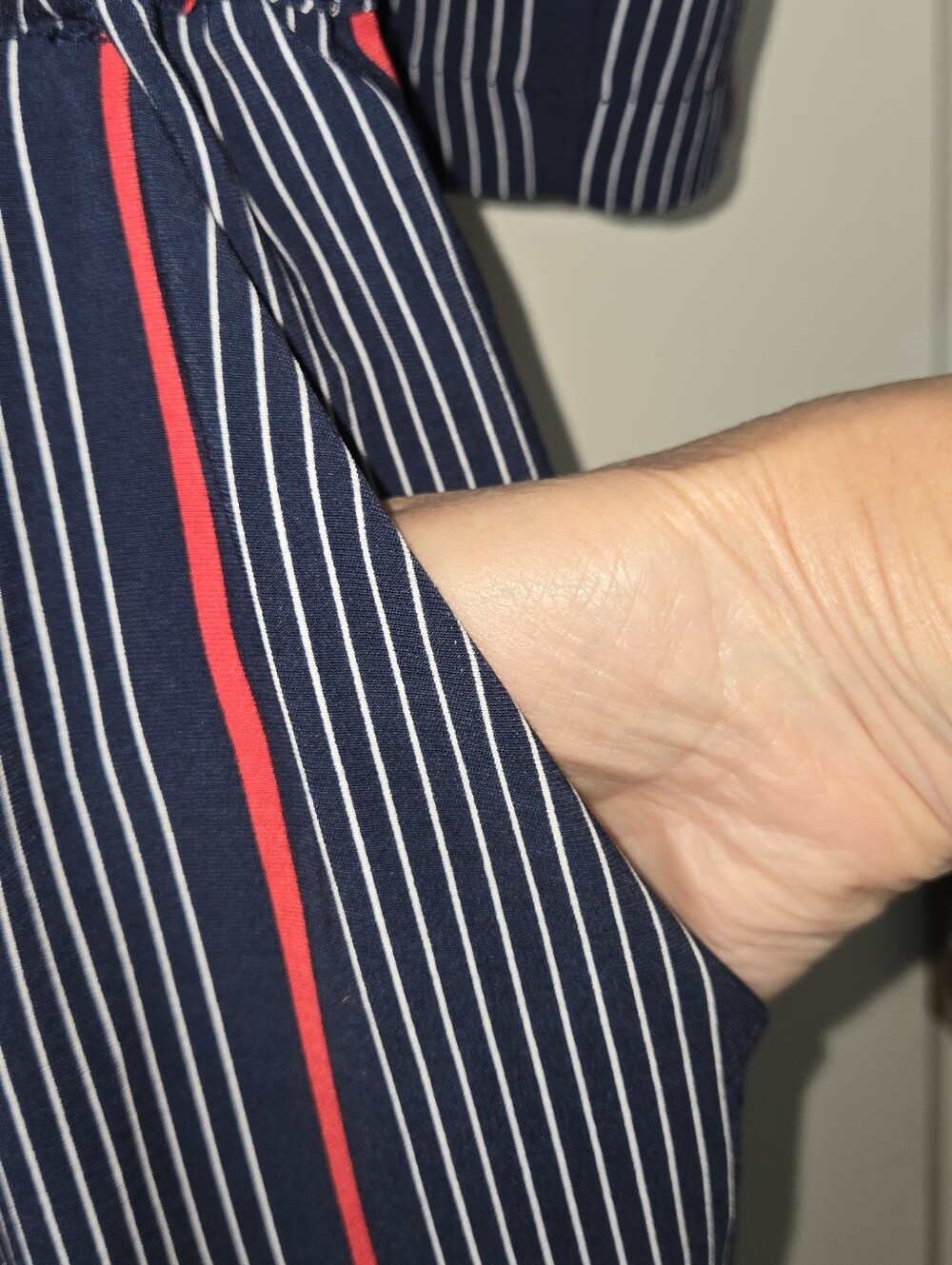 Tommy Hilfiger Women's XL Striped Jumpsuit - Picture 5 of 14